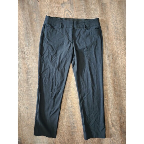 Candies Juniors 9 Audrey Ankle Black Work Pants - Picture 1 of 4
